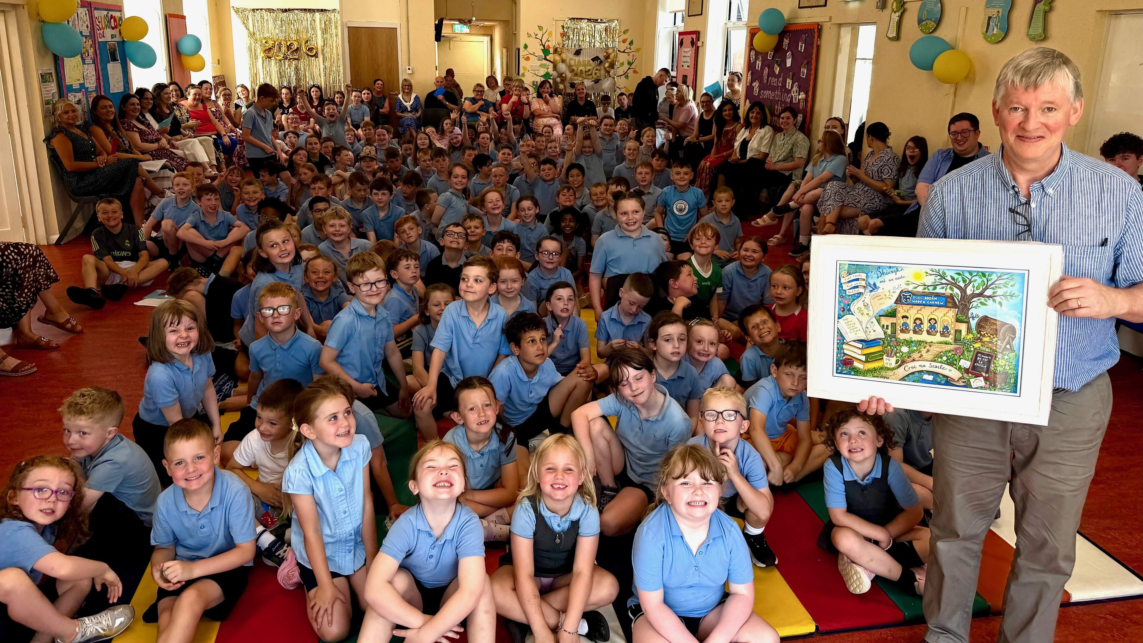 Wicklow school bid emotional farewell to principal, and parish priest whose contributions were ‘immeasurable’